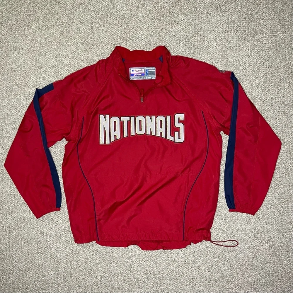 Washington Nationals convertible warmup jacket